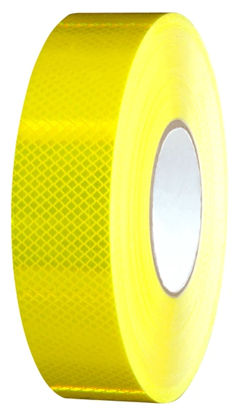 5035 Reflective Tape Fluro Yellow 48mm x 45m - Husky Tape
